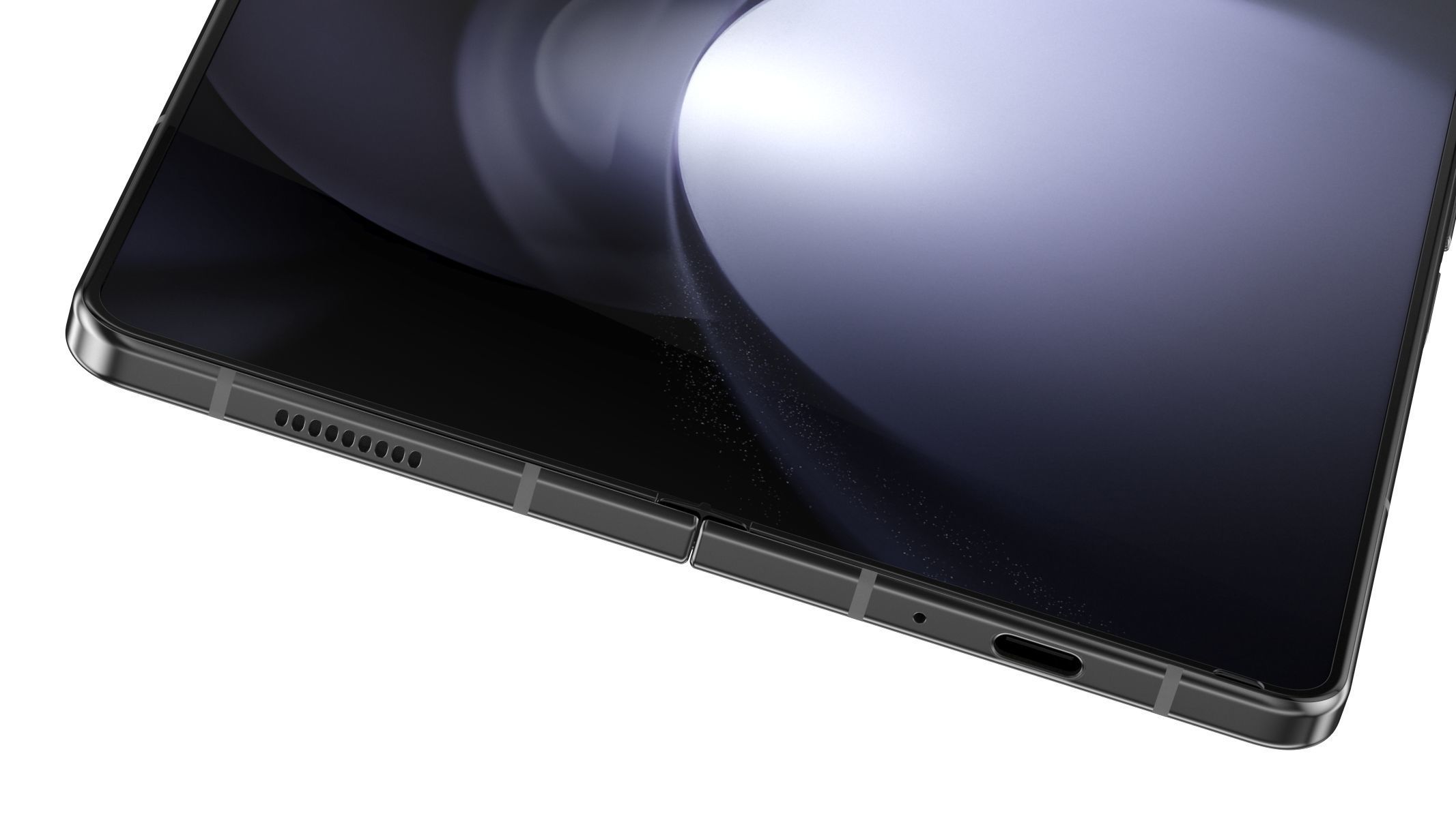 Samsung Galaxy Z Fold 5 Phantom Black 3D model_5