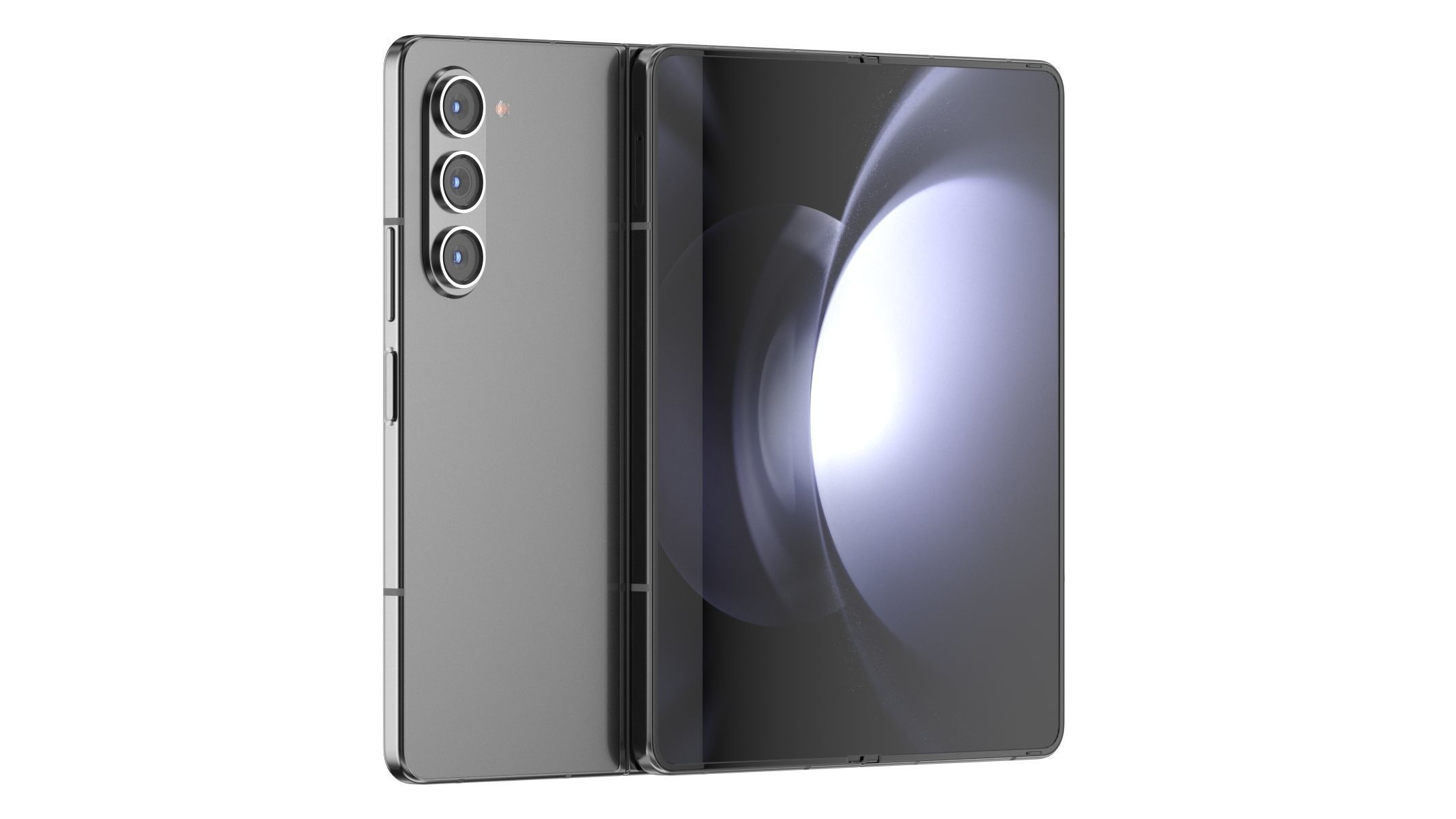 Samsung Galaxy Z Fold 5 Phantom Black 3D model_1