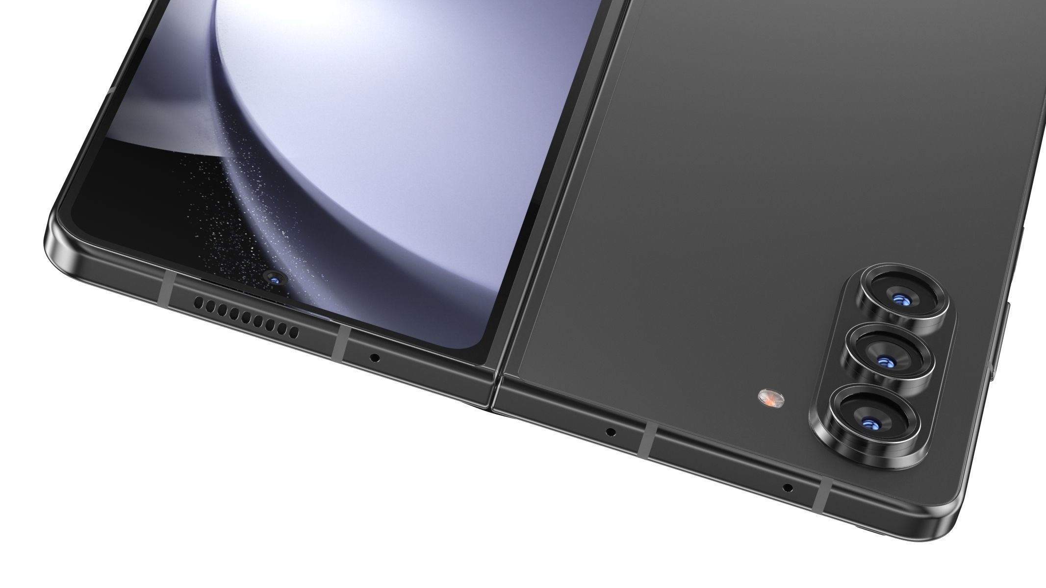 Samsung Galaxy Z Fold 5 Phantom Black 3D model_6