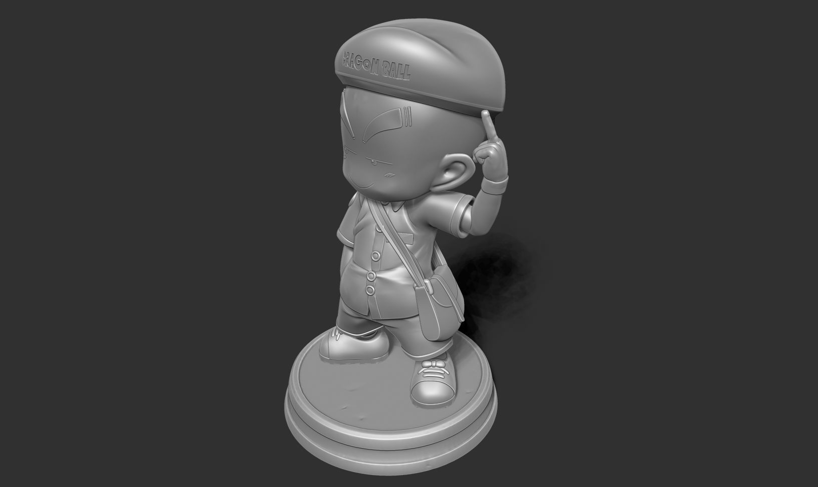 Naughty Krillin 3D print model_19
