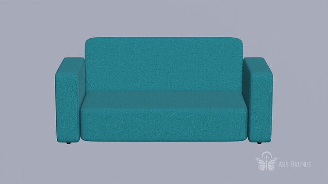 Simple Sofa 3D model