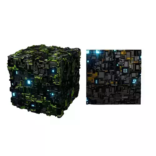 Sci Fi material - Procedural