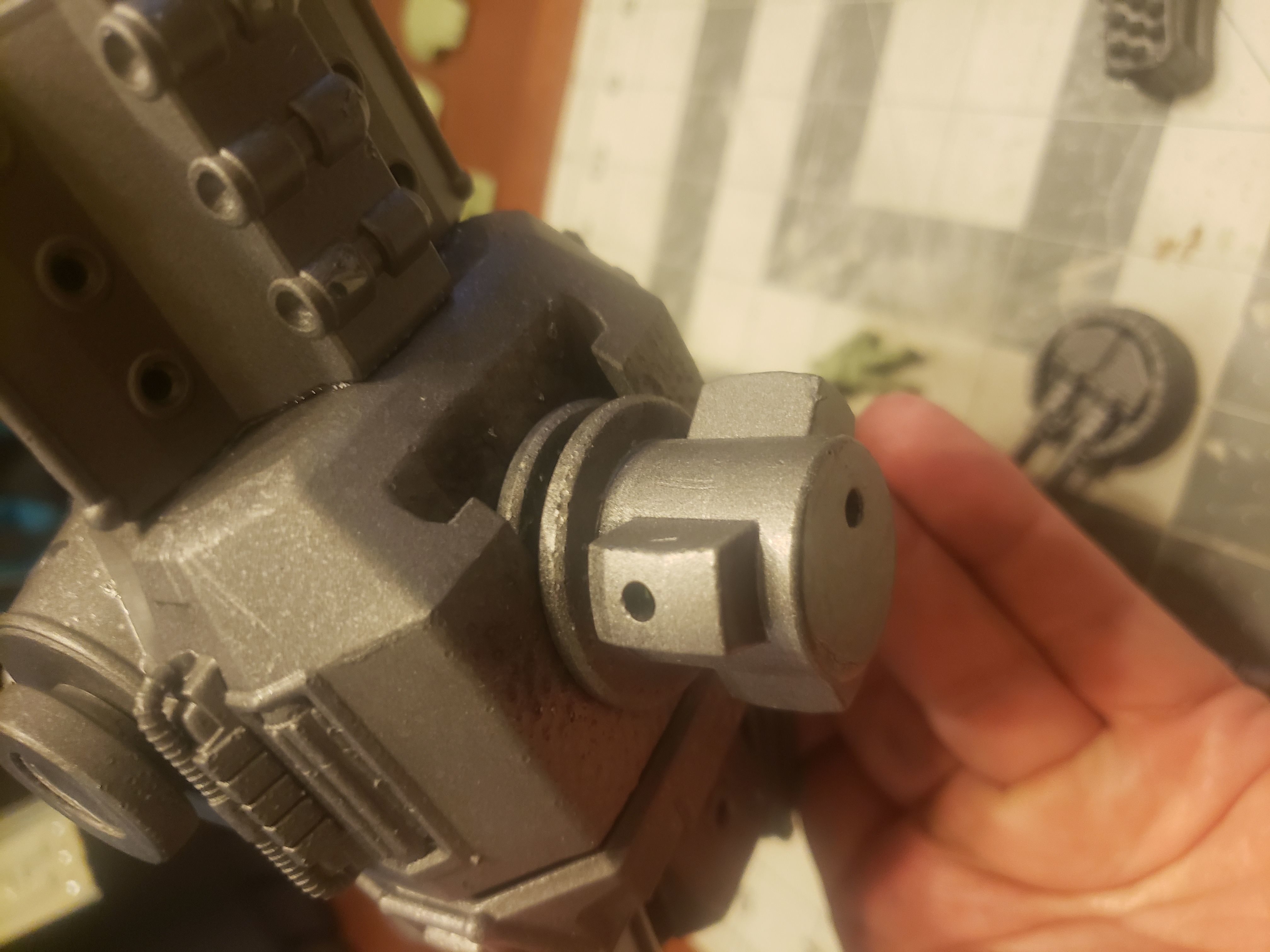 Project Gigante-Superheavy Fire Support Mech in 28mm 3D print model_17