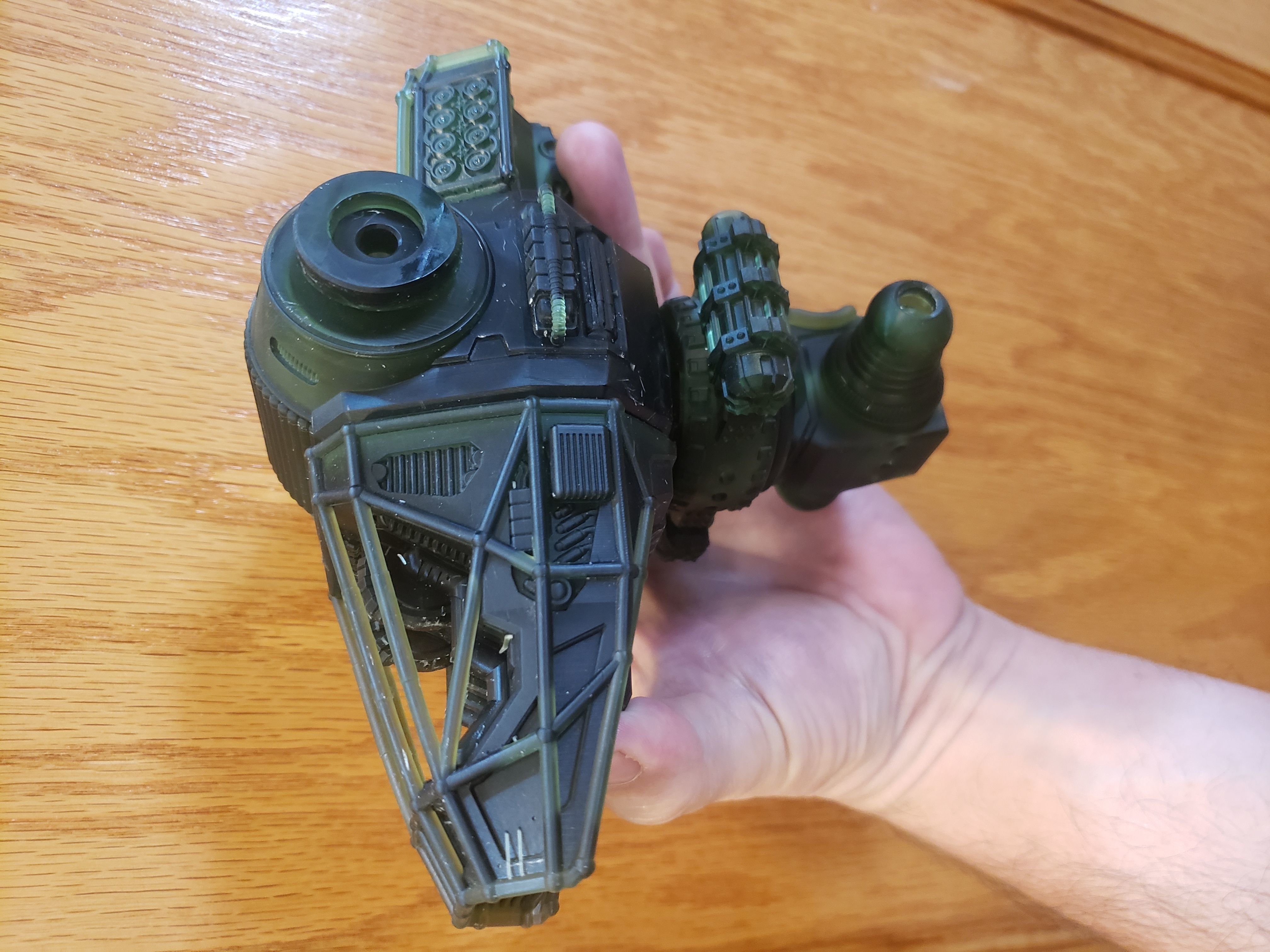 Project Gigante-Superheavy Fire Support Mech in 28mm 3D print model_15