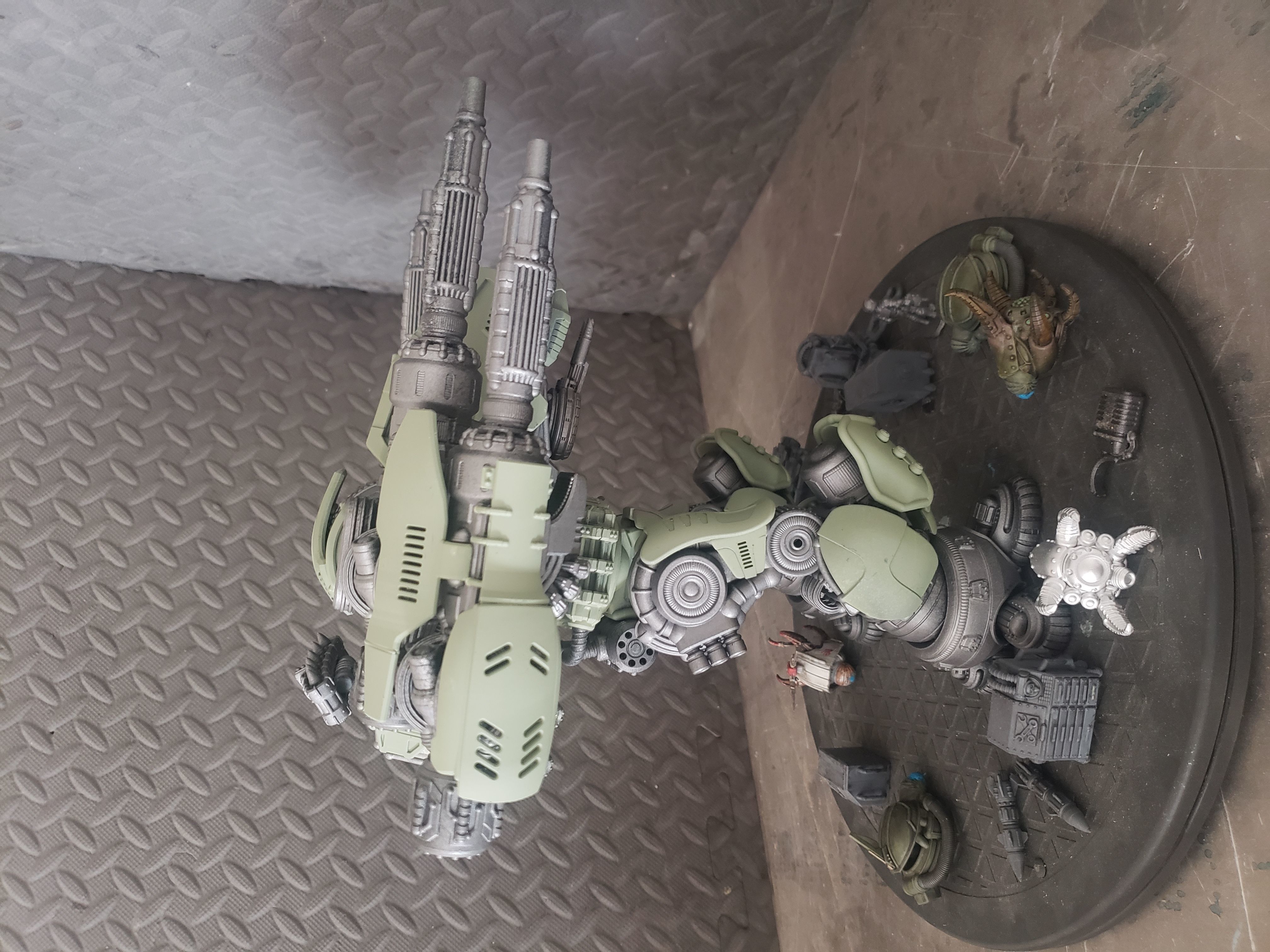 Project Gigante-Superheavy Fire Support Mech in 28mm 3D print model_19