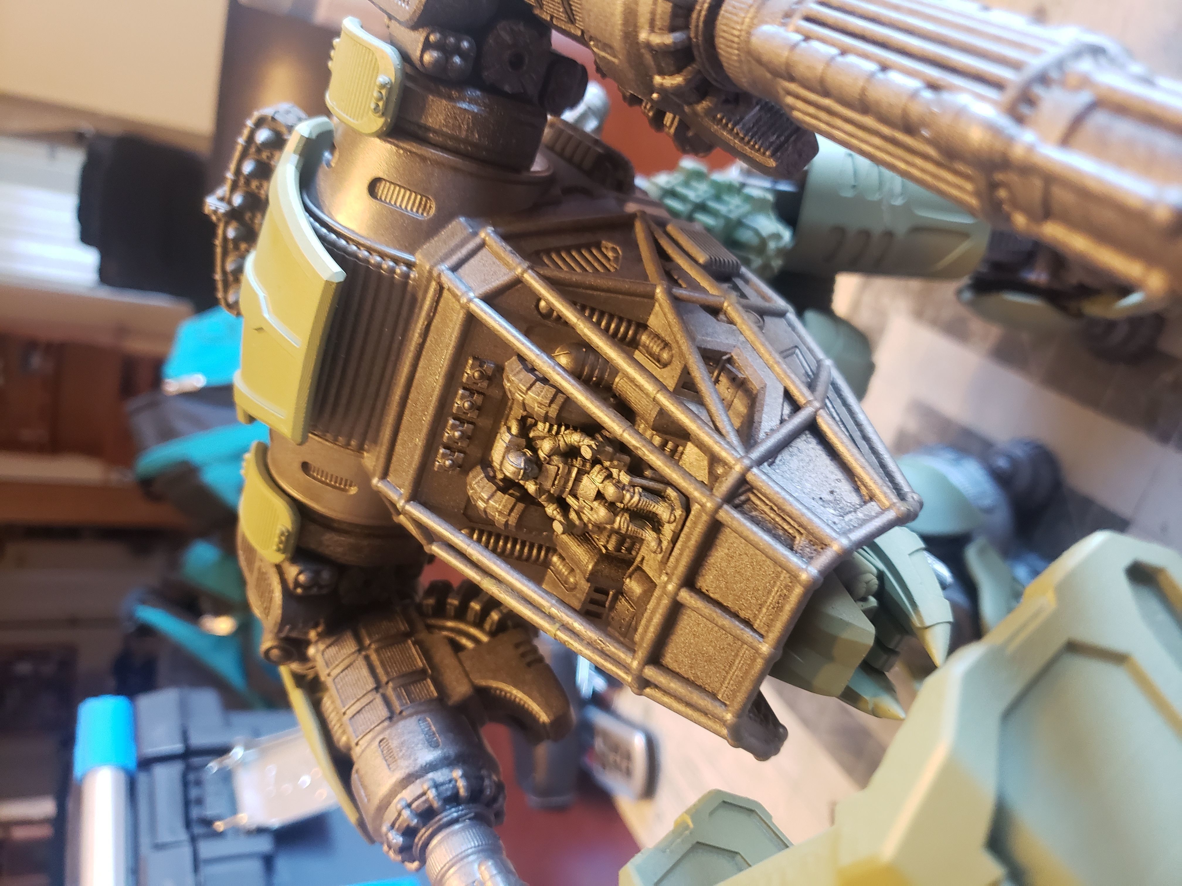 Project Gigante-Superheavy Fire Support Mech in 28mm 3D print model_18