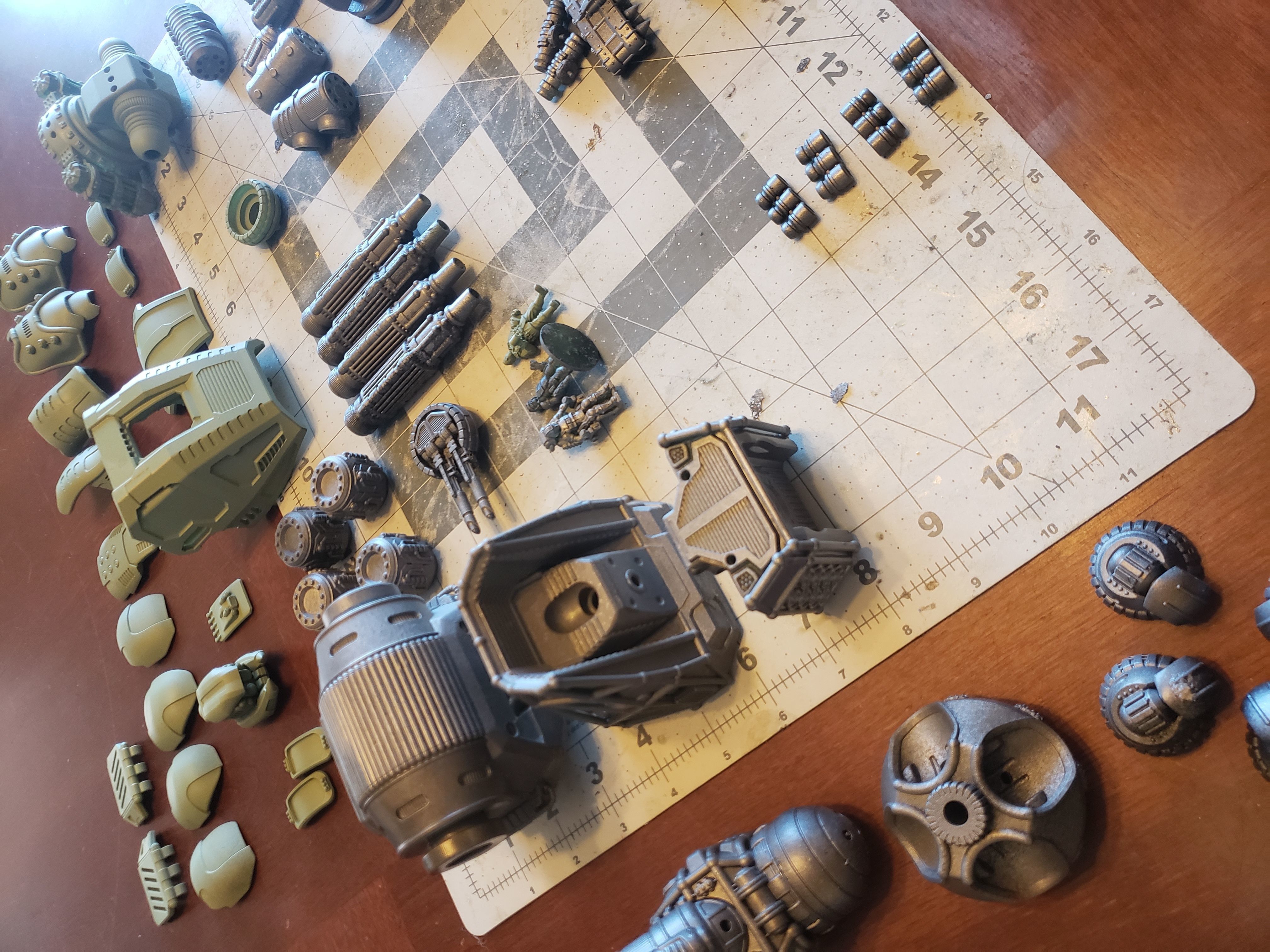 Project Gigante-Superheavy Fire Support Mech in 28mm 3D print model_14