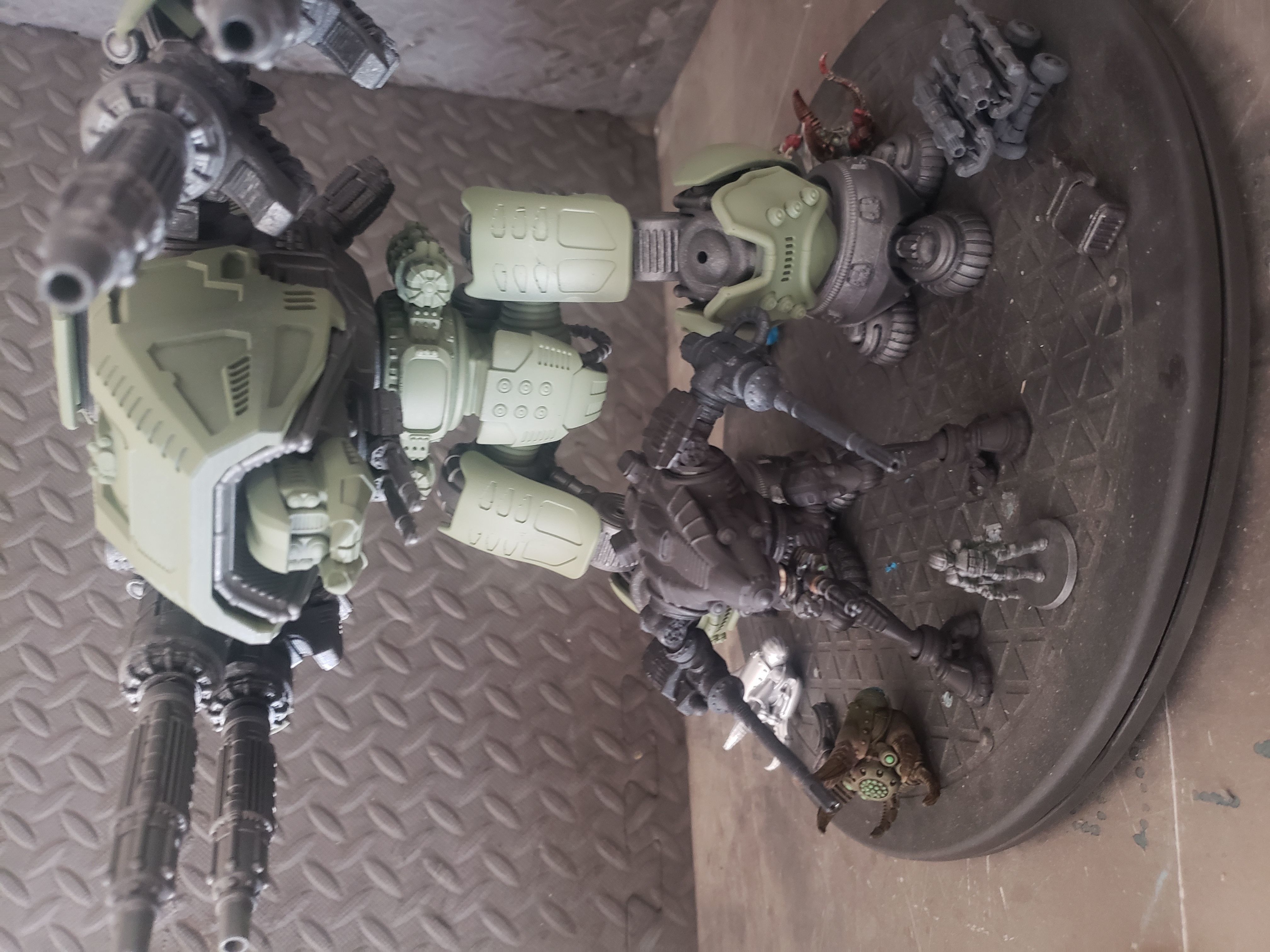 Project Gigante-Superheavy Fire Support Mech in 28mm 3D print model_21