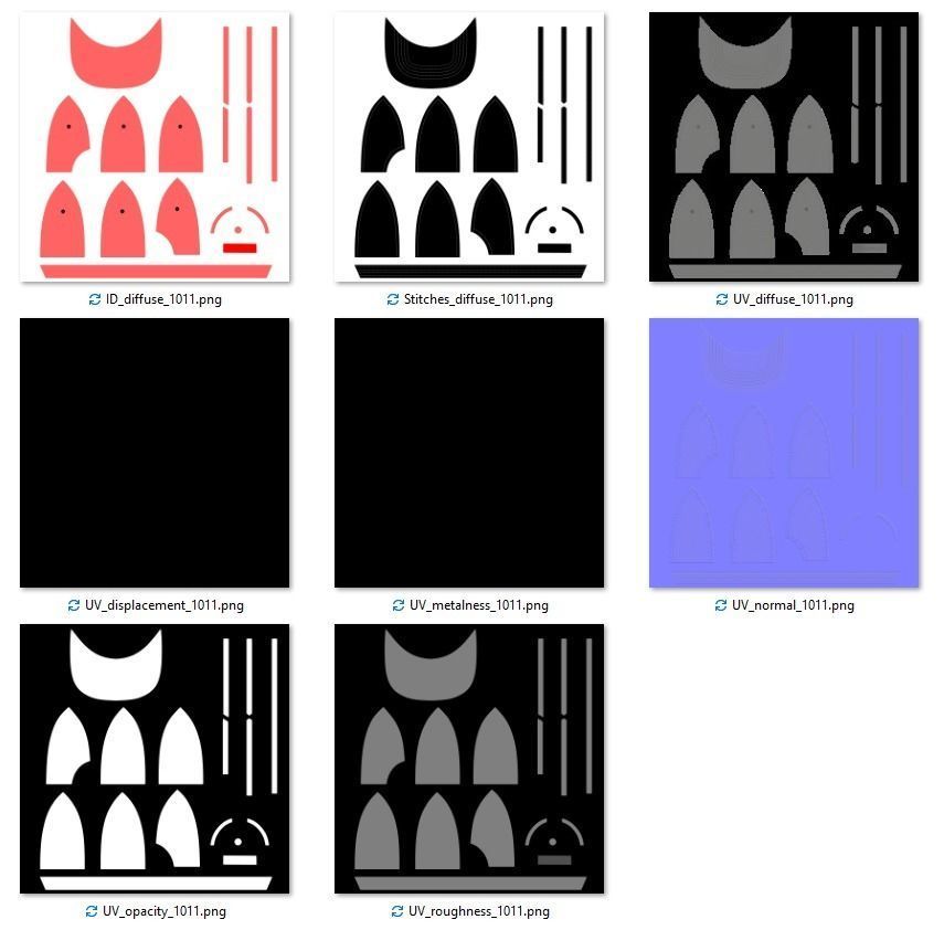 Baseball Hat 3d Model 3D model_2