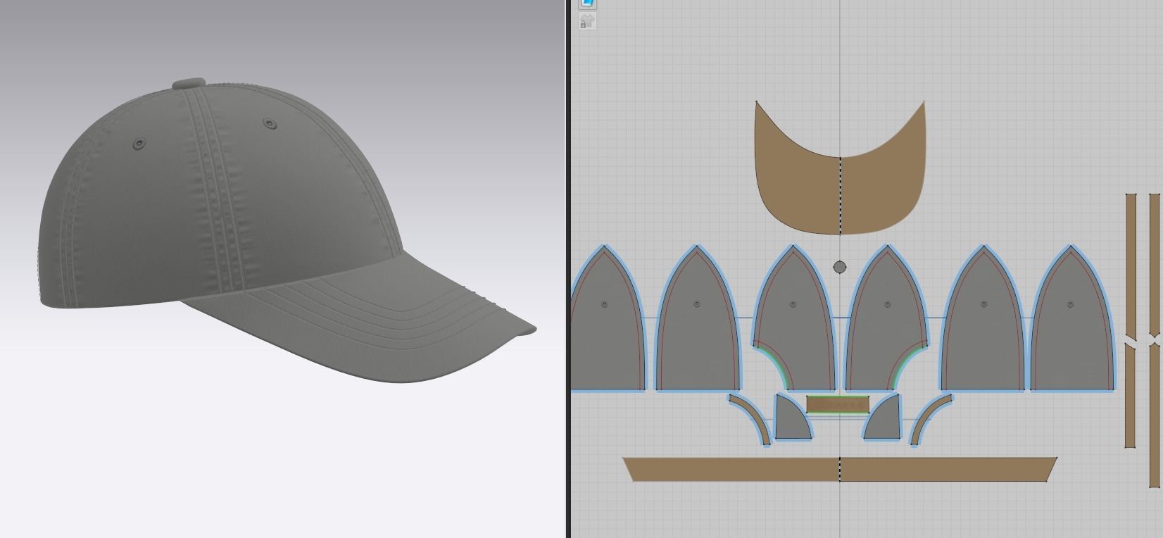 Baseball Hat 3d Model 3D model_1