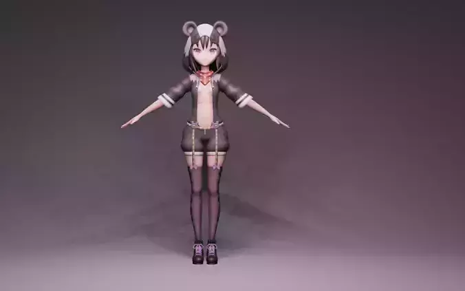 Anime Character - Koala Girl