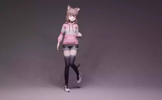 Anime Character - Amane Kobayashi