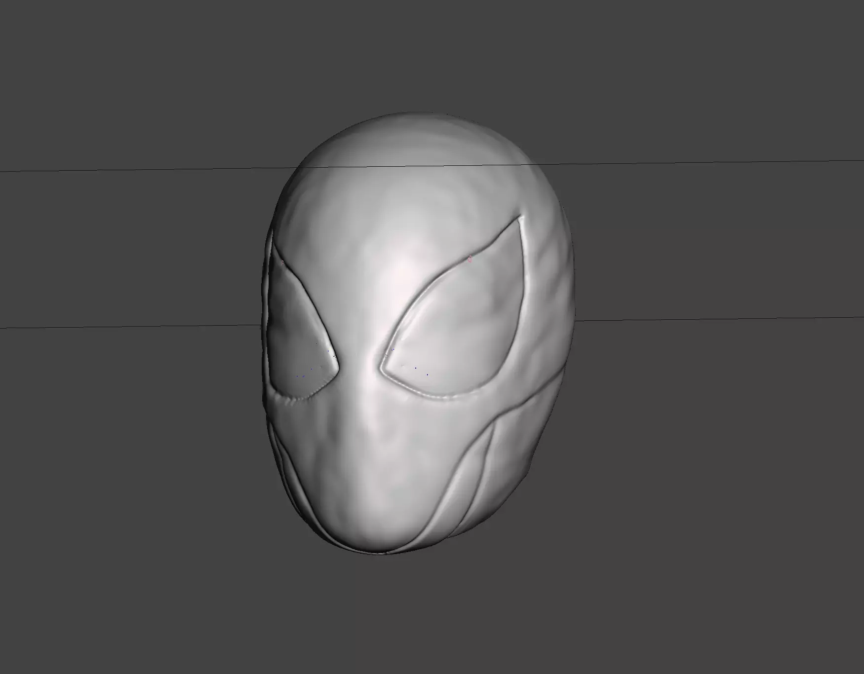 symbiote ps5 spider man headsculpt marvels spider-man 2 3D print model_0