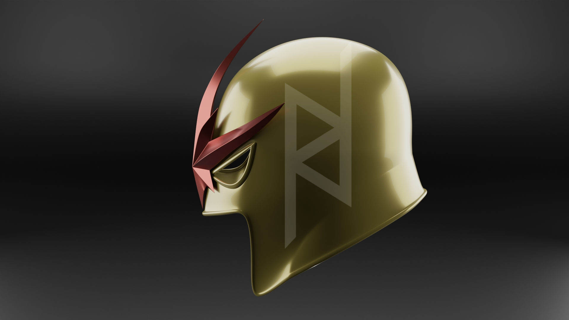 Nova Prime helmet 3D print model_1