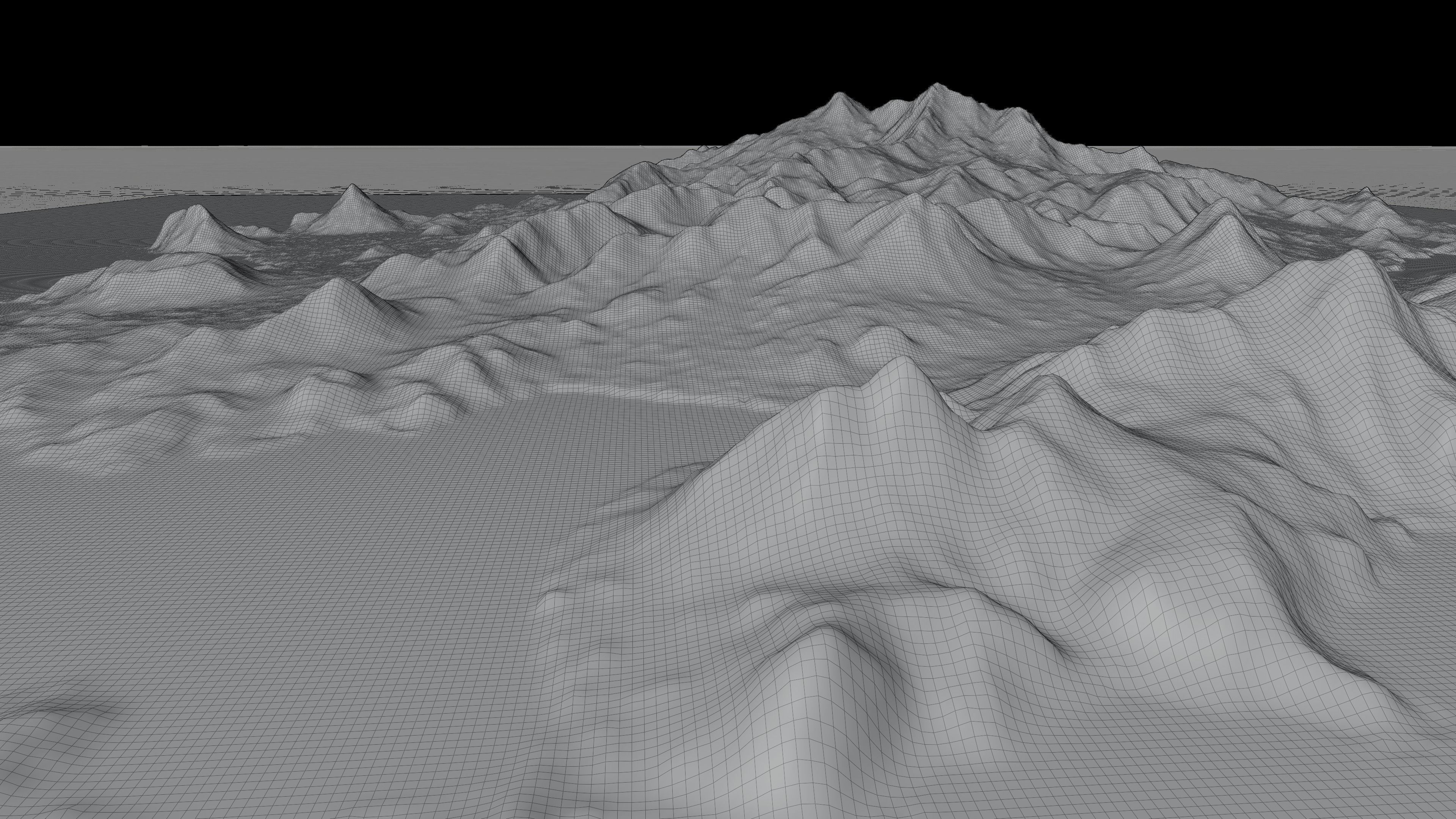 Paros island full 3d model terrain 3D model_13