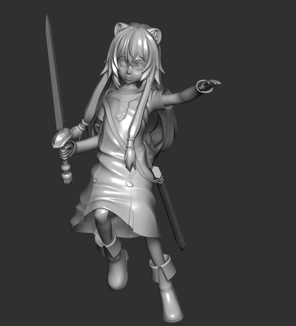 Child Raphtalia - The Rising of the Shield Hero 3D print model_4