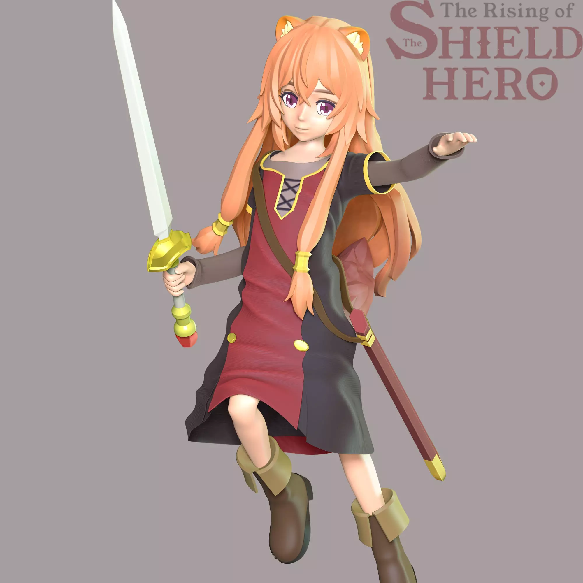 Child Raphtalia - The Rising of the Shield Hero 3D print model_0