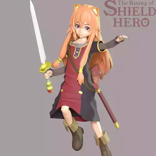 Child Raphtalia - The Rising of the Shield Hero 3D print model
