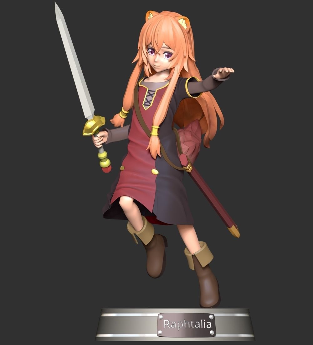 Child Raphtalia - The Rising of the Shield Hero 3D print model_1