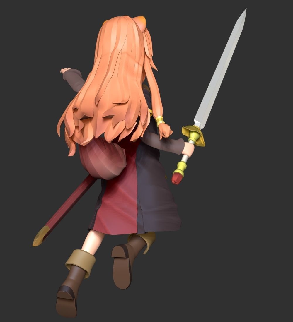 Child Raphtalia - The Rising of the Shield Hero 3D print model_7
