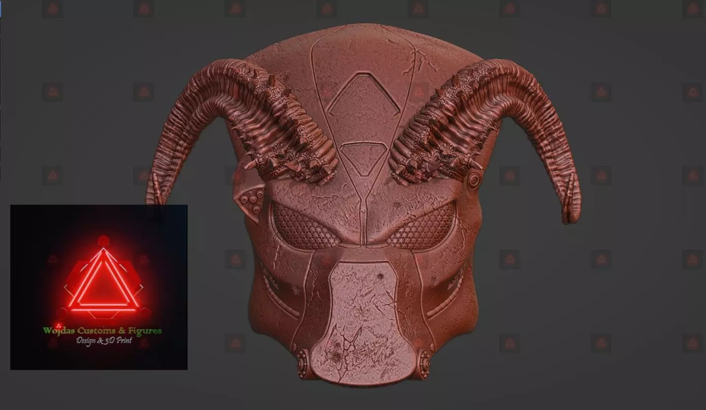 Predator Bio Mask ver 11 3D print model_0