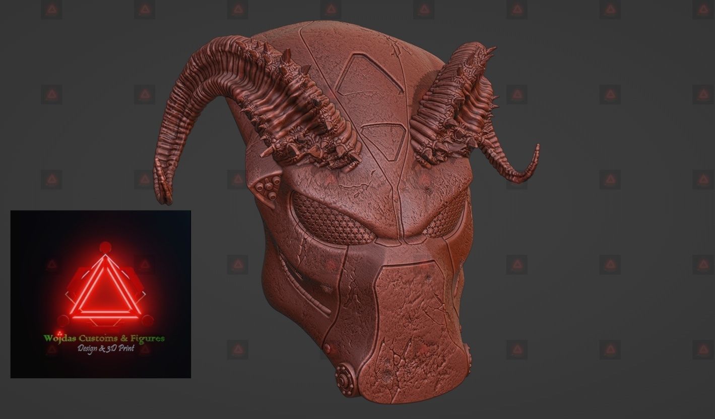 Predator Bio Mask ver 11 3D print model_4