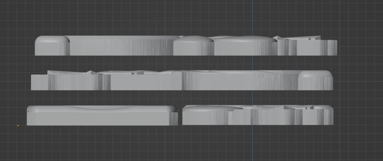 Cross circle swirls 3D print model_6