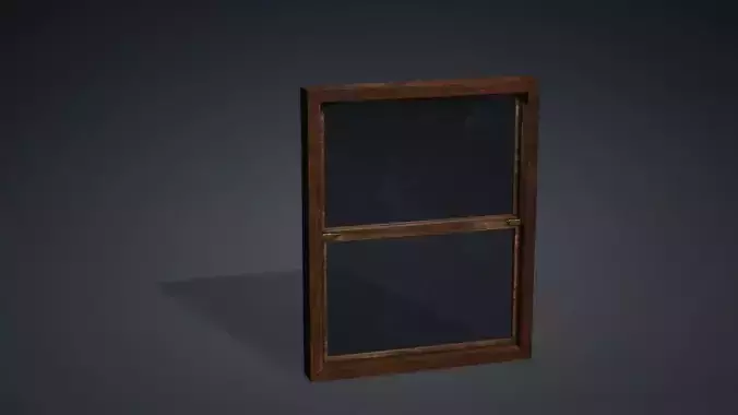 Windows Far West Low-poly 3D model