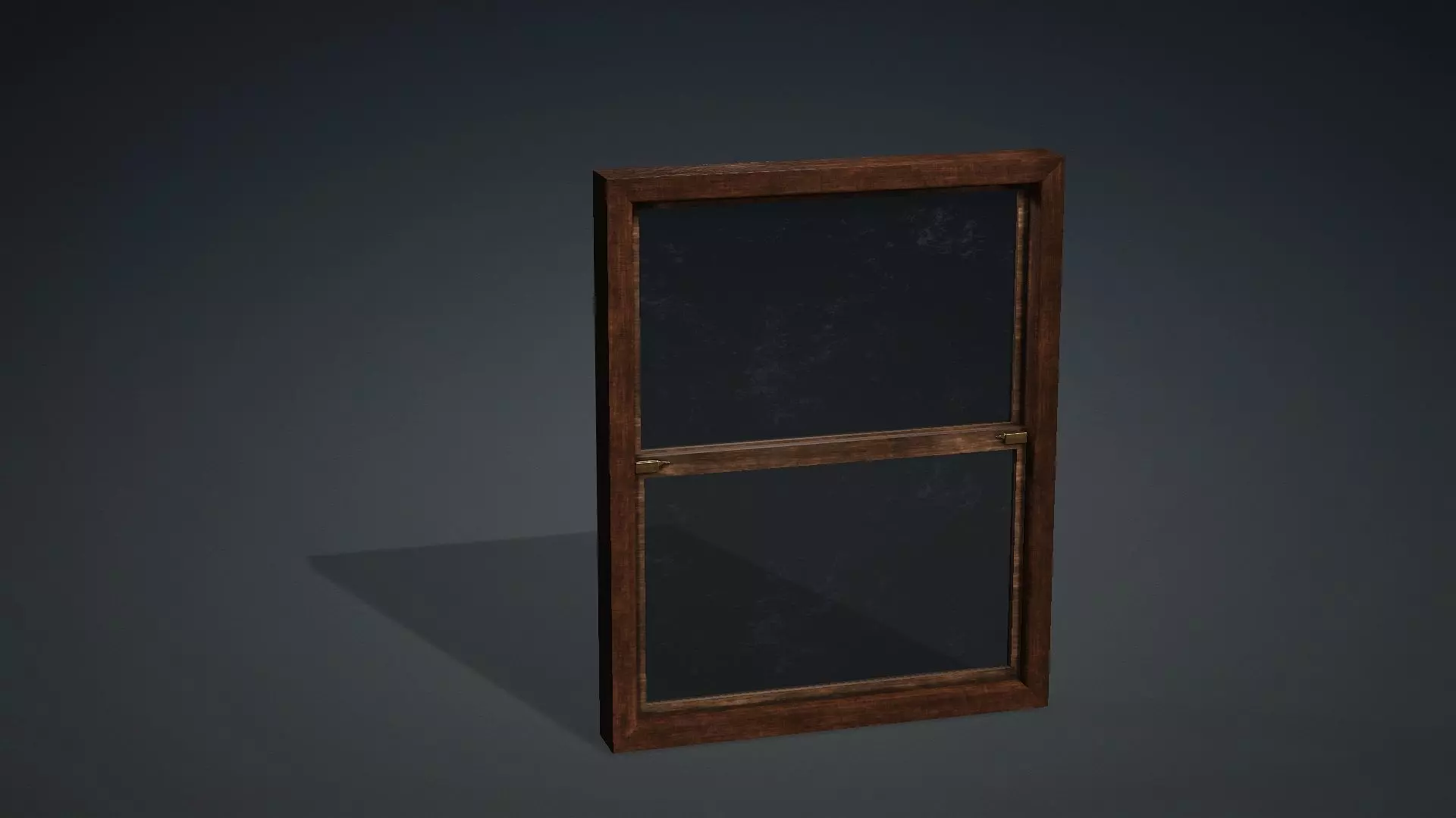 Windows Far West Low-poly 3D model_0