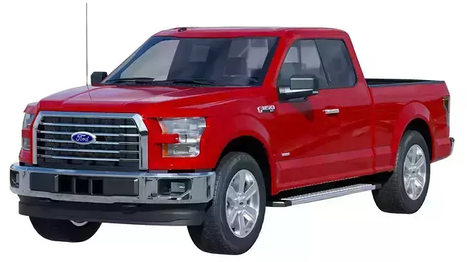 Ford F150 XLT 2015 3D model