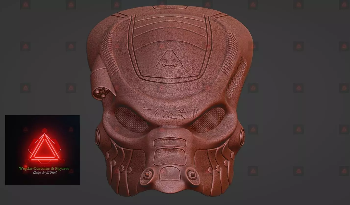 Predator Bio Mask Ver 7 3D print model_0
