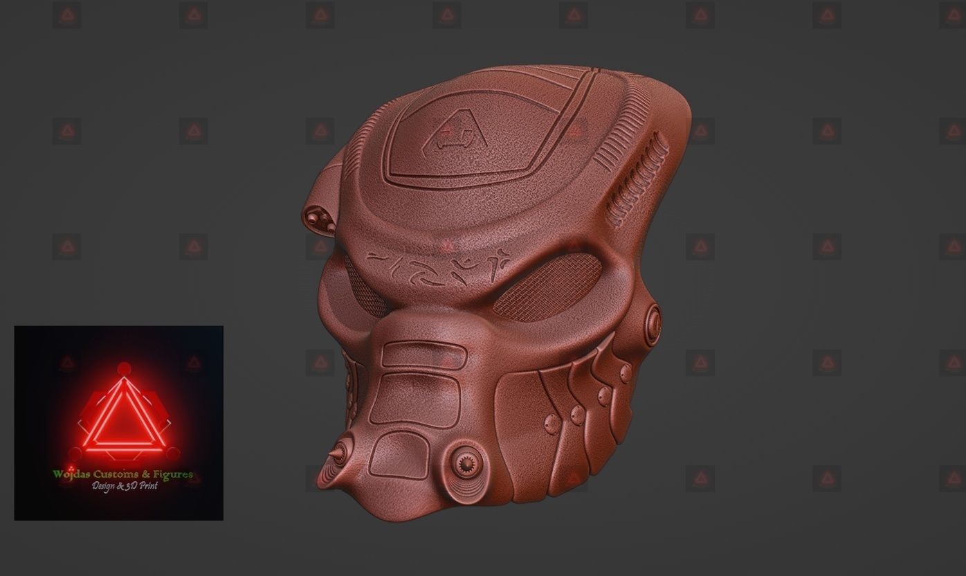 Predator Bio Mask Ver 7 3D print model_5