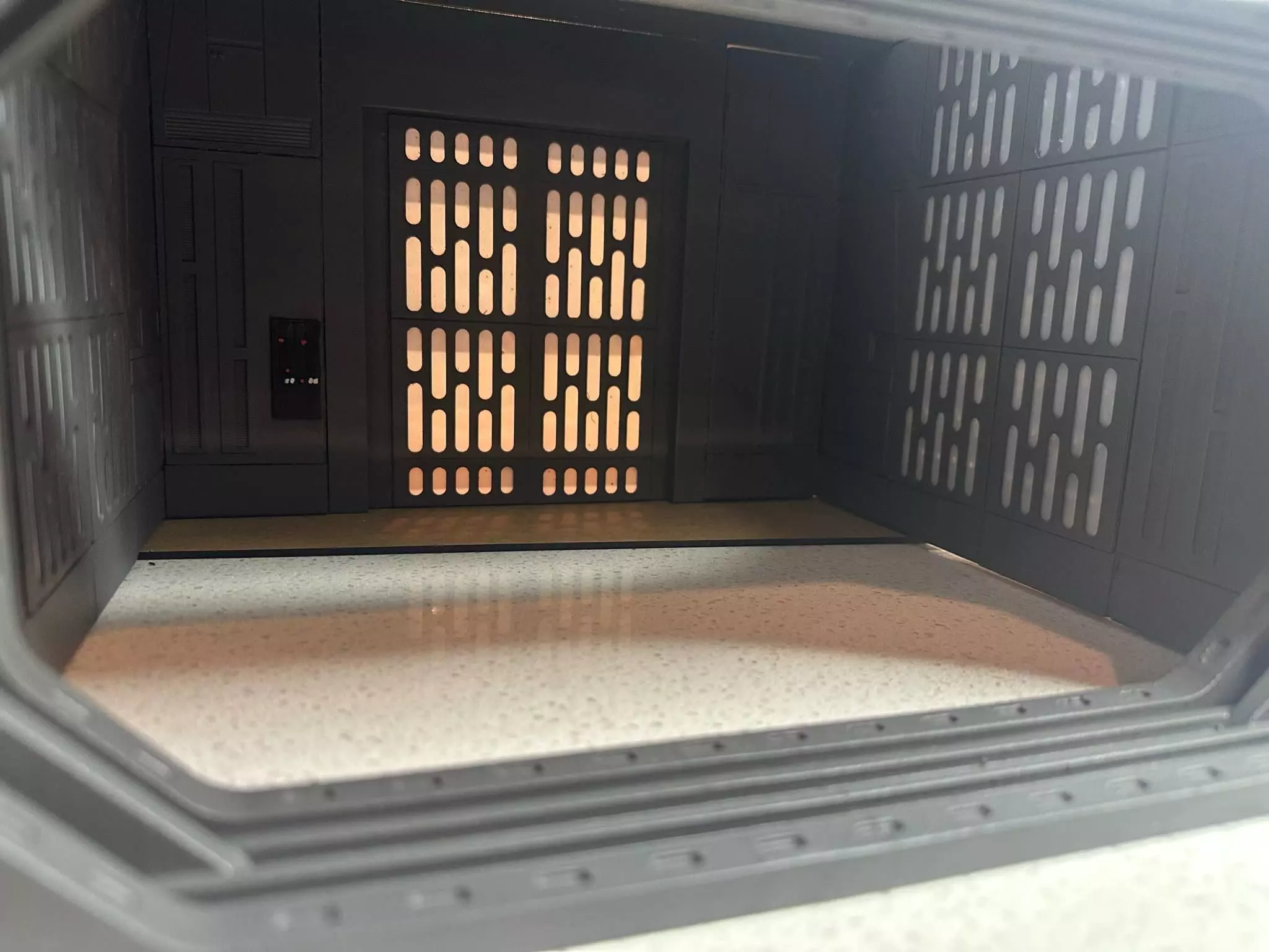 Set 1a - Death Star Vader vs Obi-Wan 1-18 scale Hasbro Kenner 3D Model Collection_62