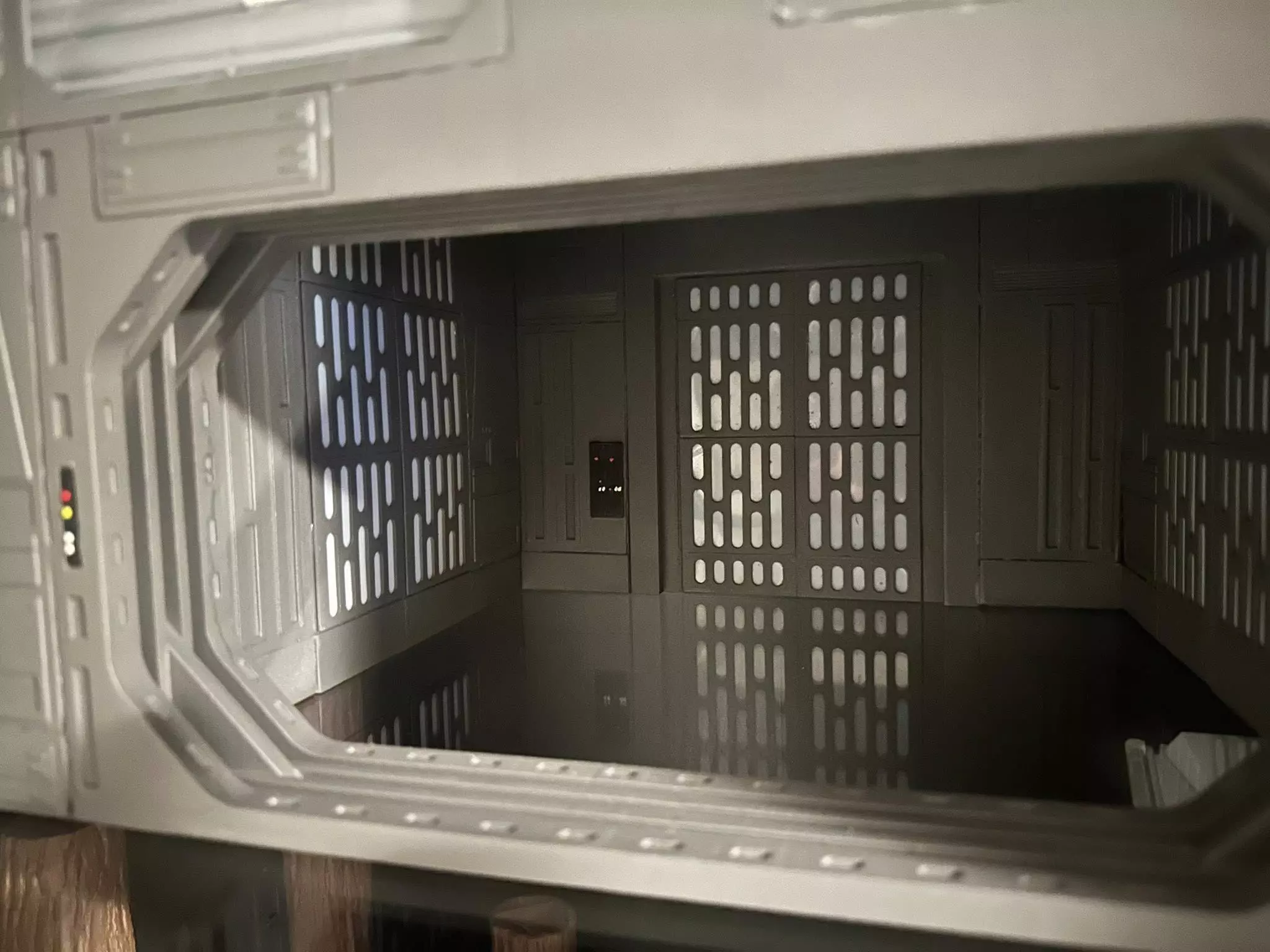 Set 1a - Death Star Vader vs Obi-Wan 1-18 scale Hasbro Kenner 3D Model Collection_57
