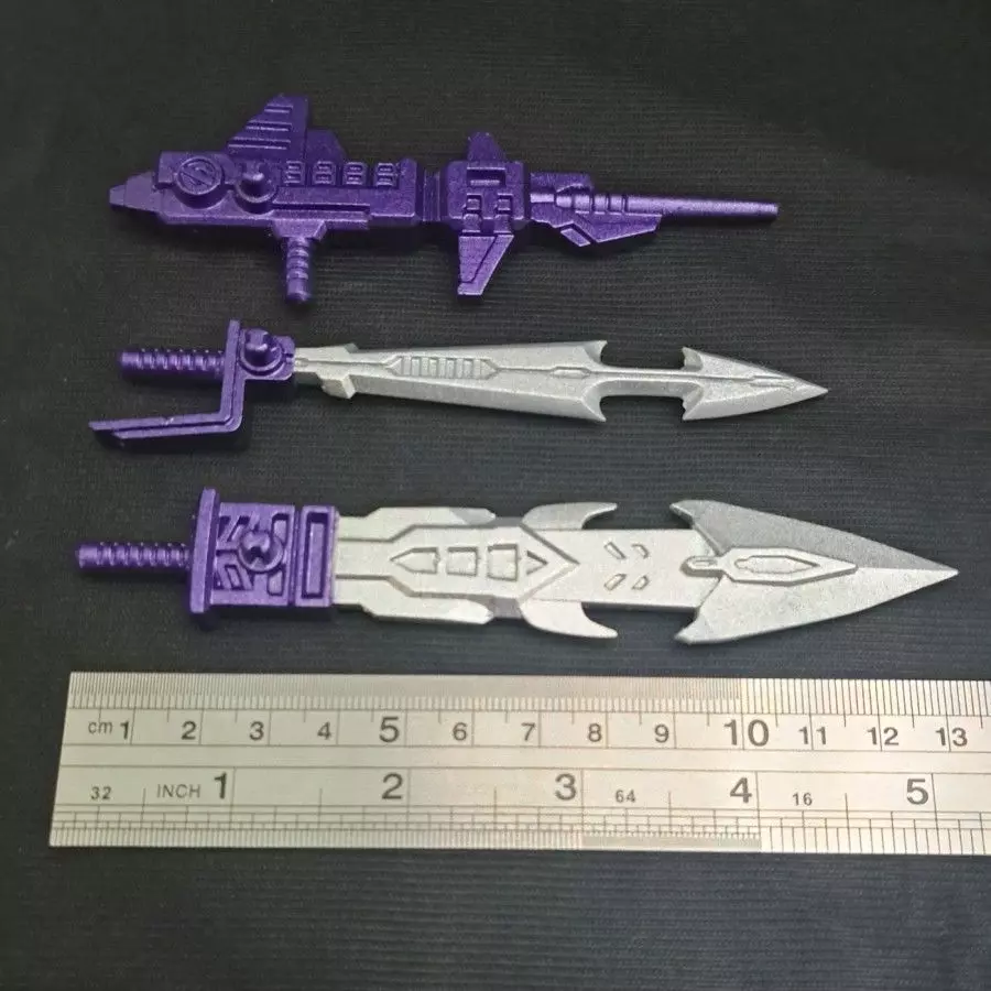 Transformers Legacy Leader Blitzwing add on weapon 3D print model