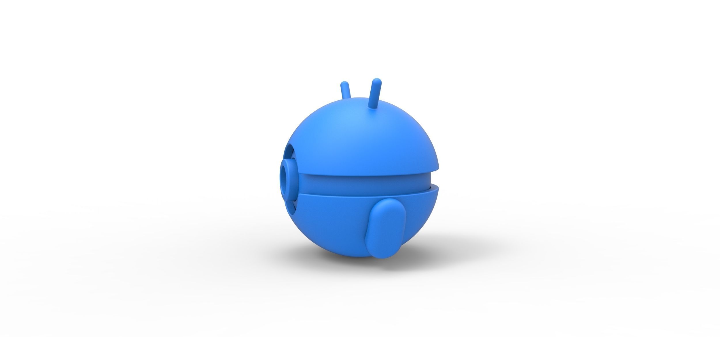Android orb 3D print model_14
