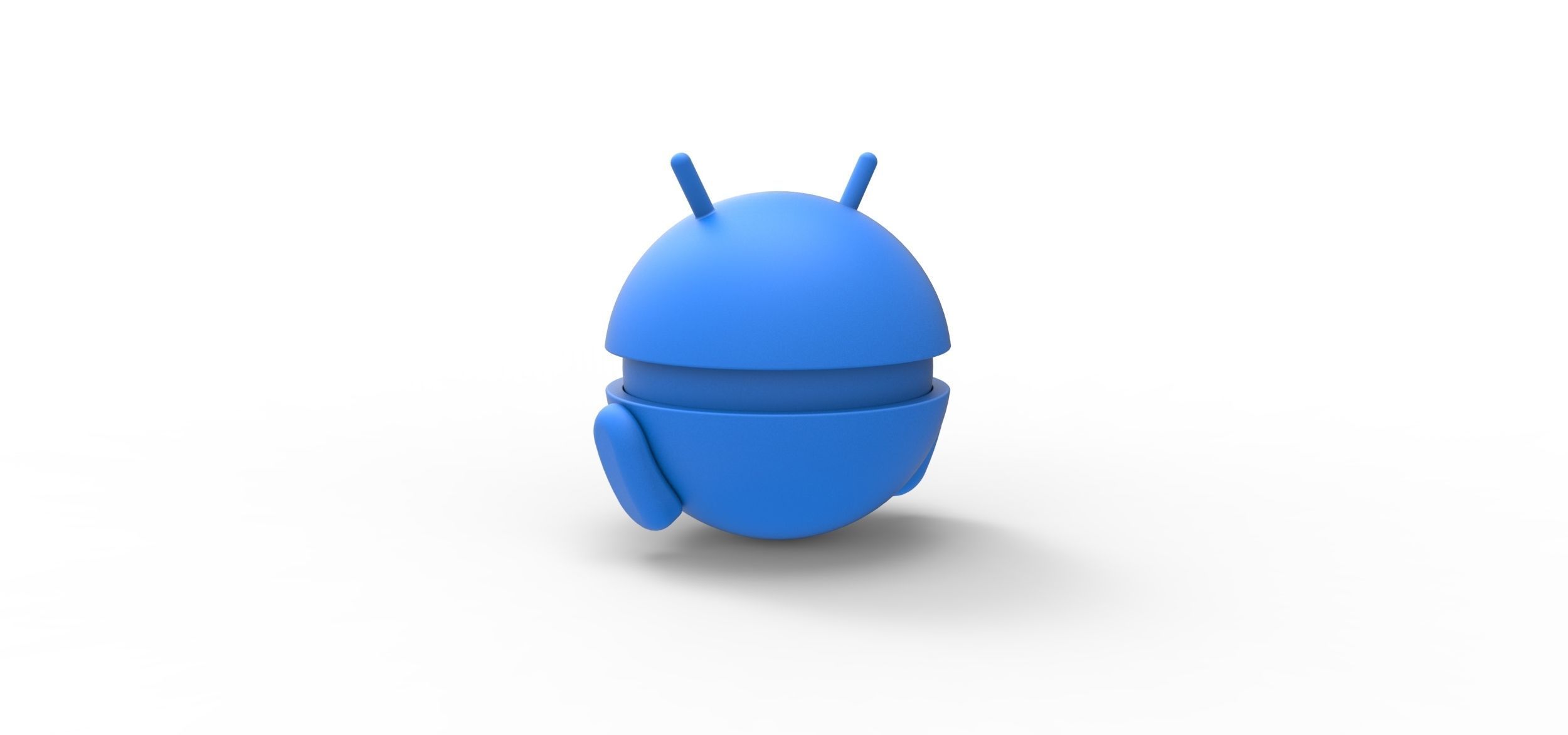 Android orb 3D print model_16