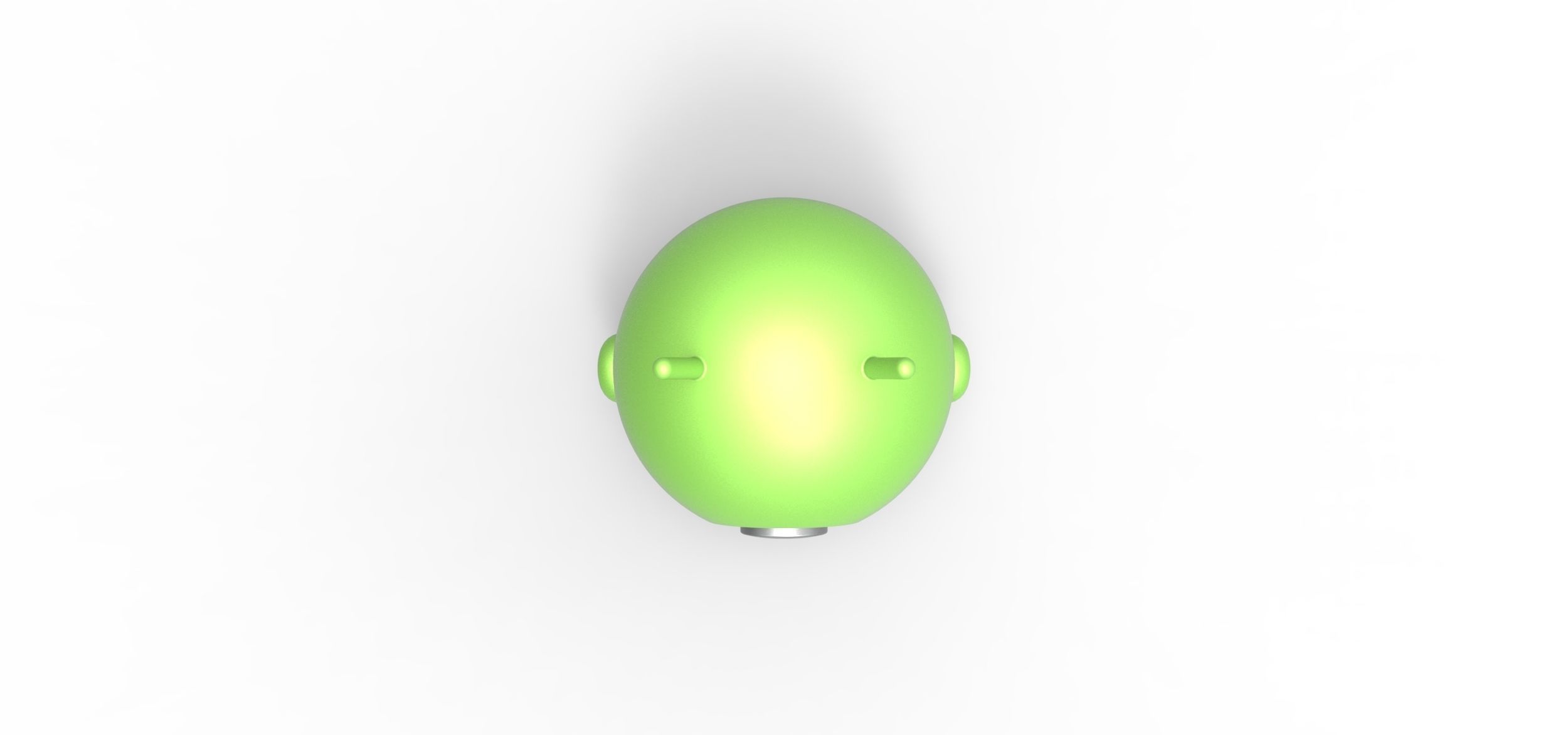 Android orb 3D print model_4