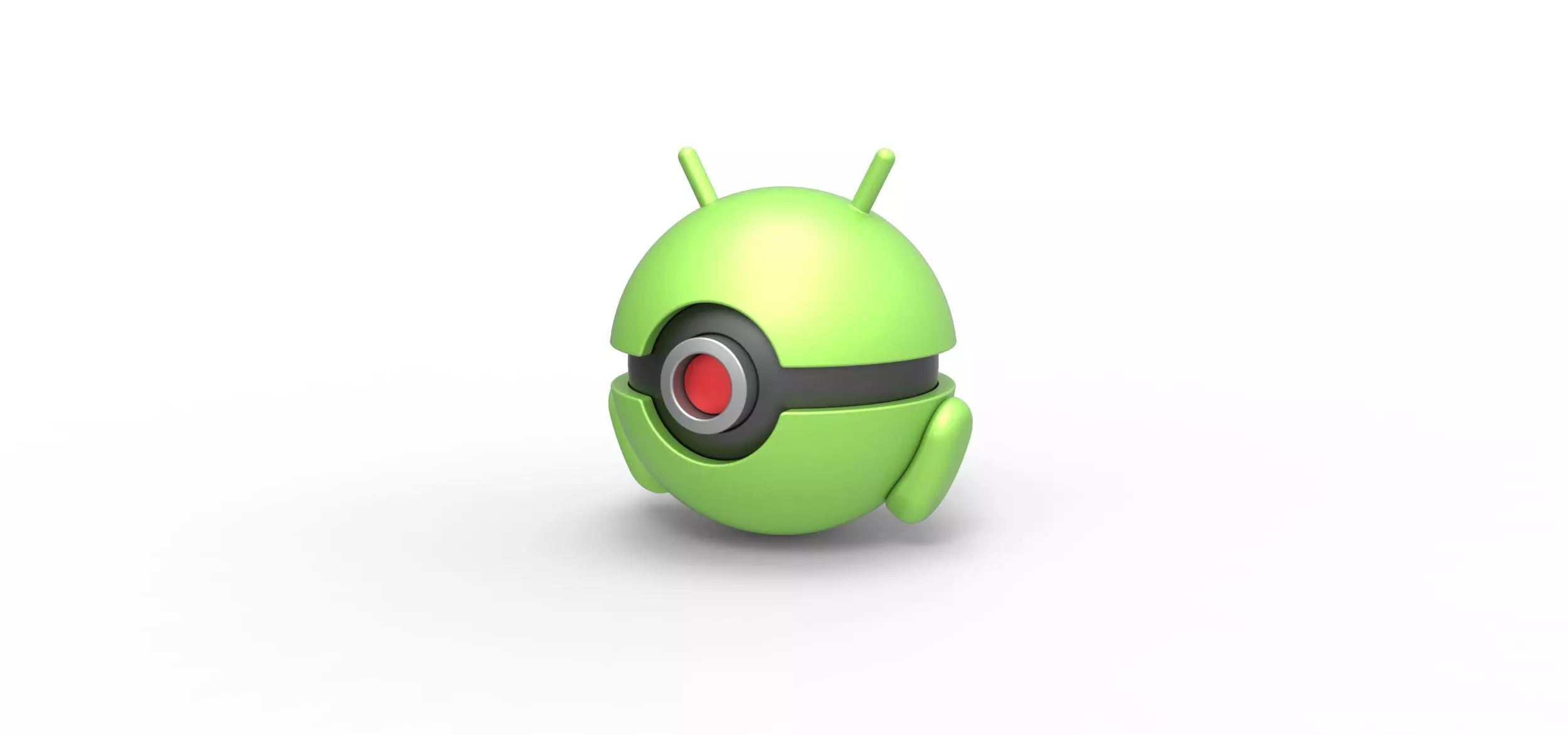 Android orb 3D print model_0