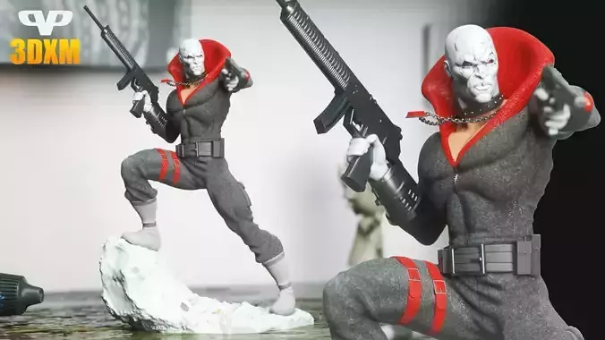 Destro STL for 3D Printing 3DXM ChibiSTL