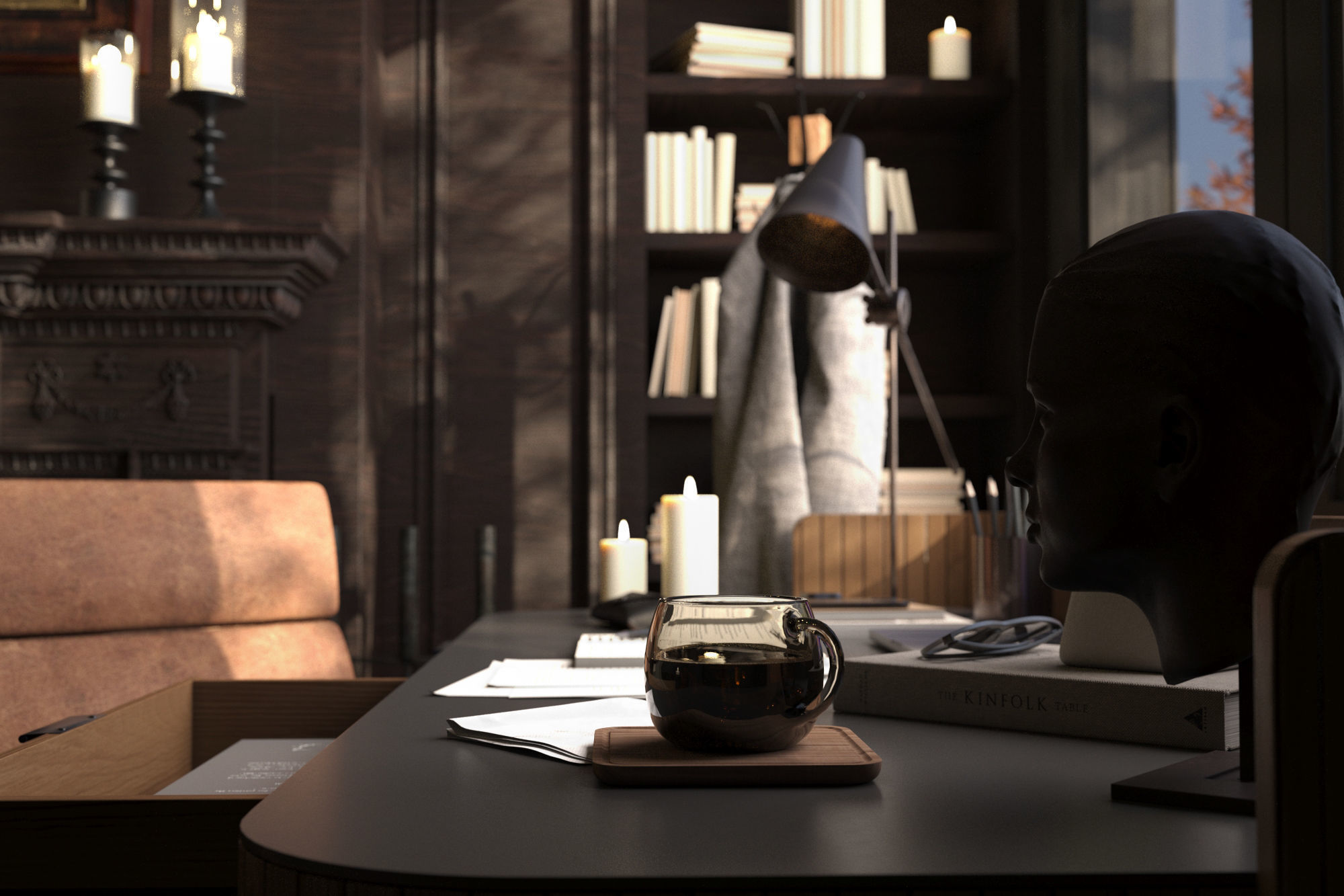 Dark study 3D model_5