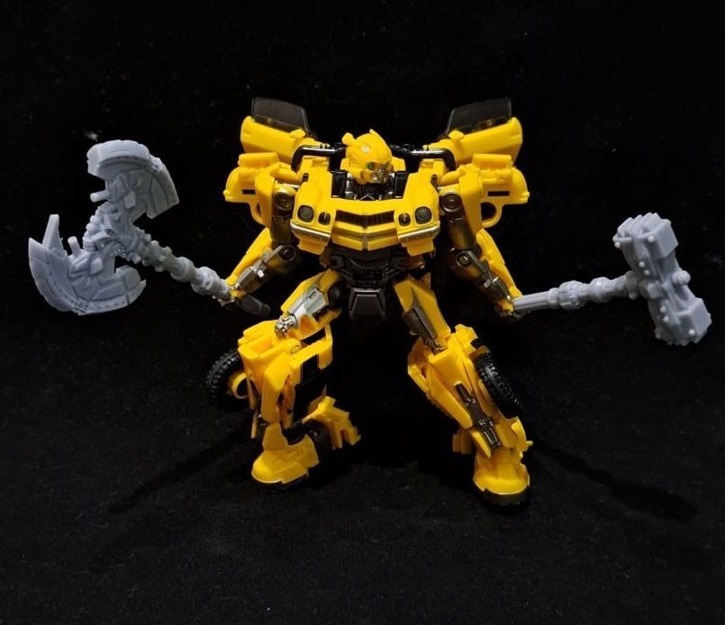 Transformers Battle Axe and Hammer 3D print model_8