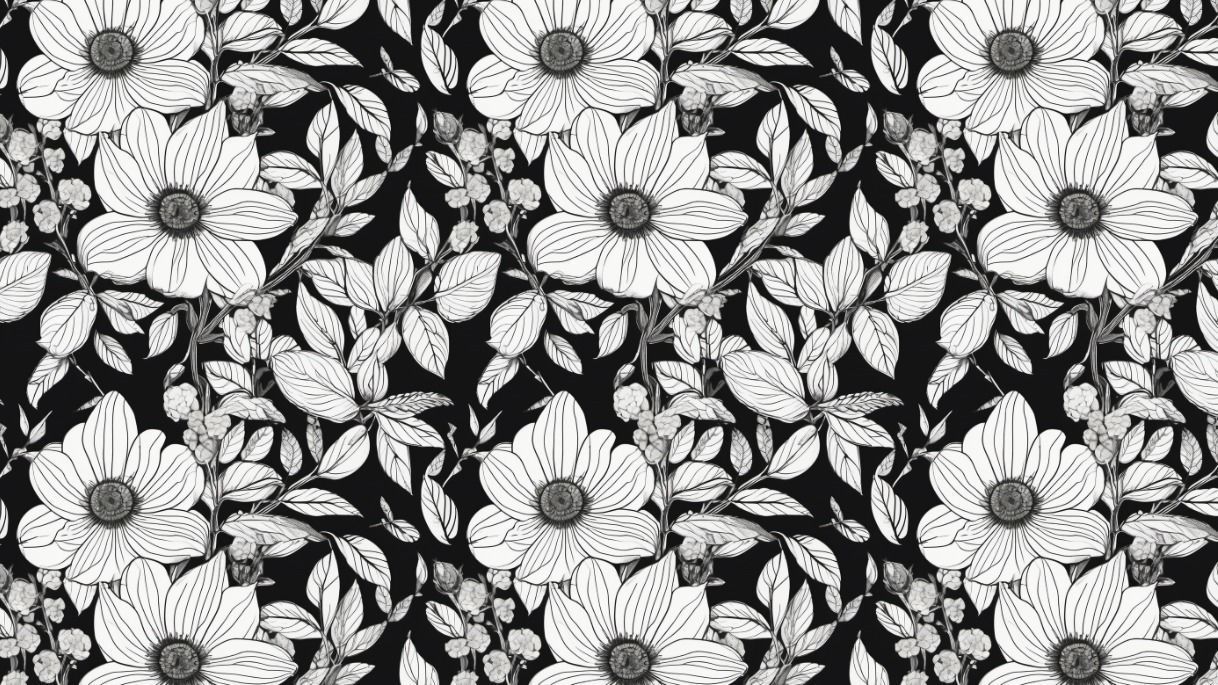 Wallpaper seamless texture pack - Floral Patterns 1 Texture_3