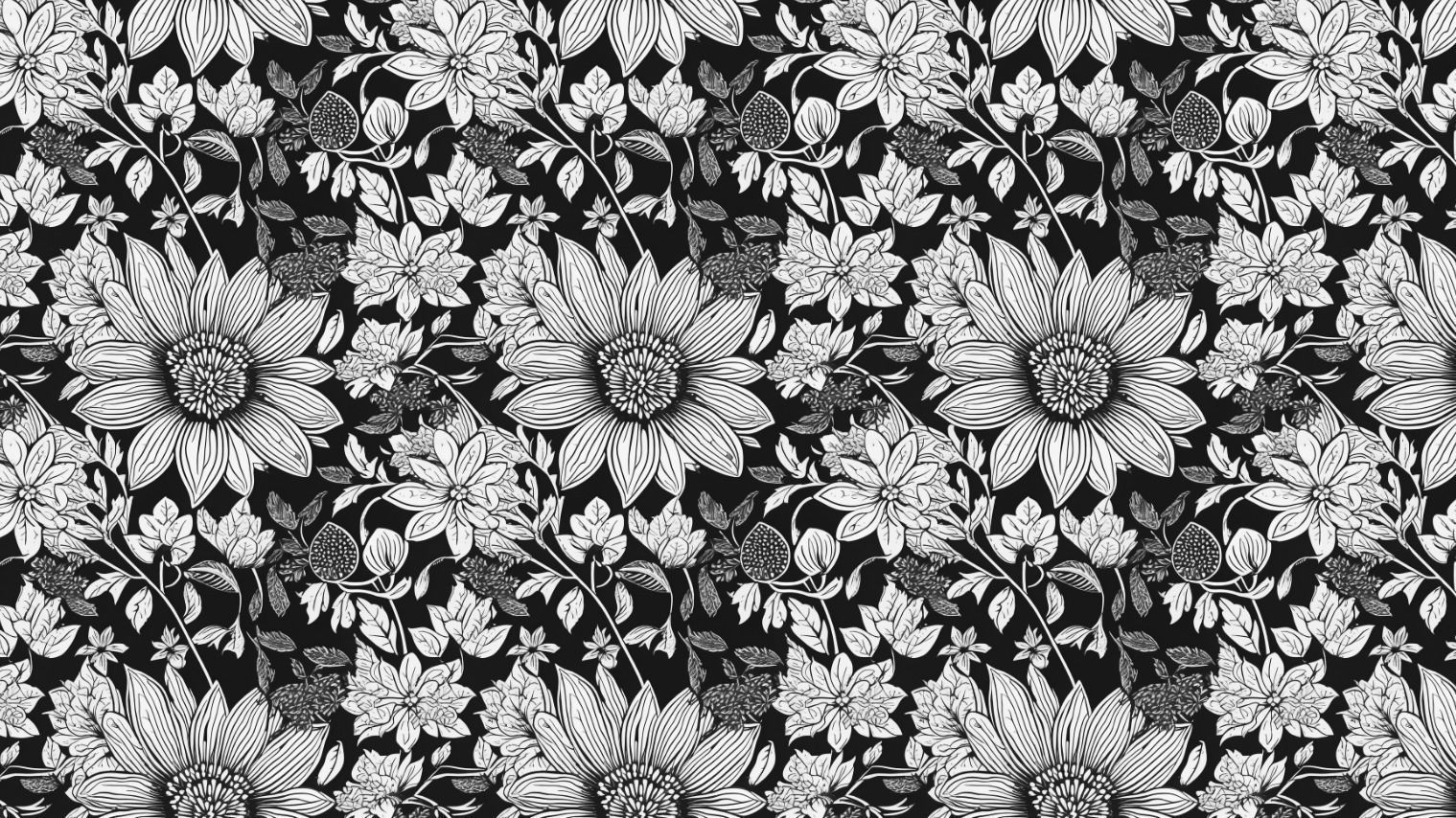 Wallpaper seamless texture pack - Floral Patterns 1 Texture_2