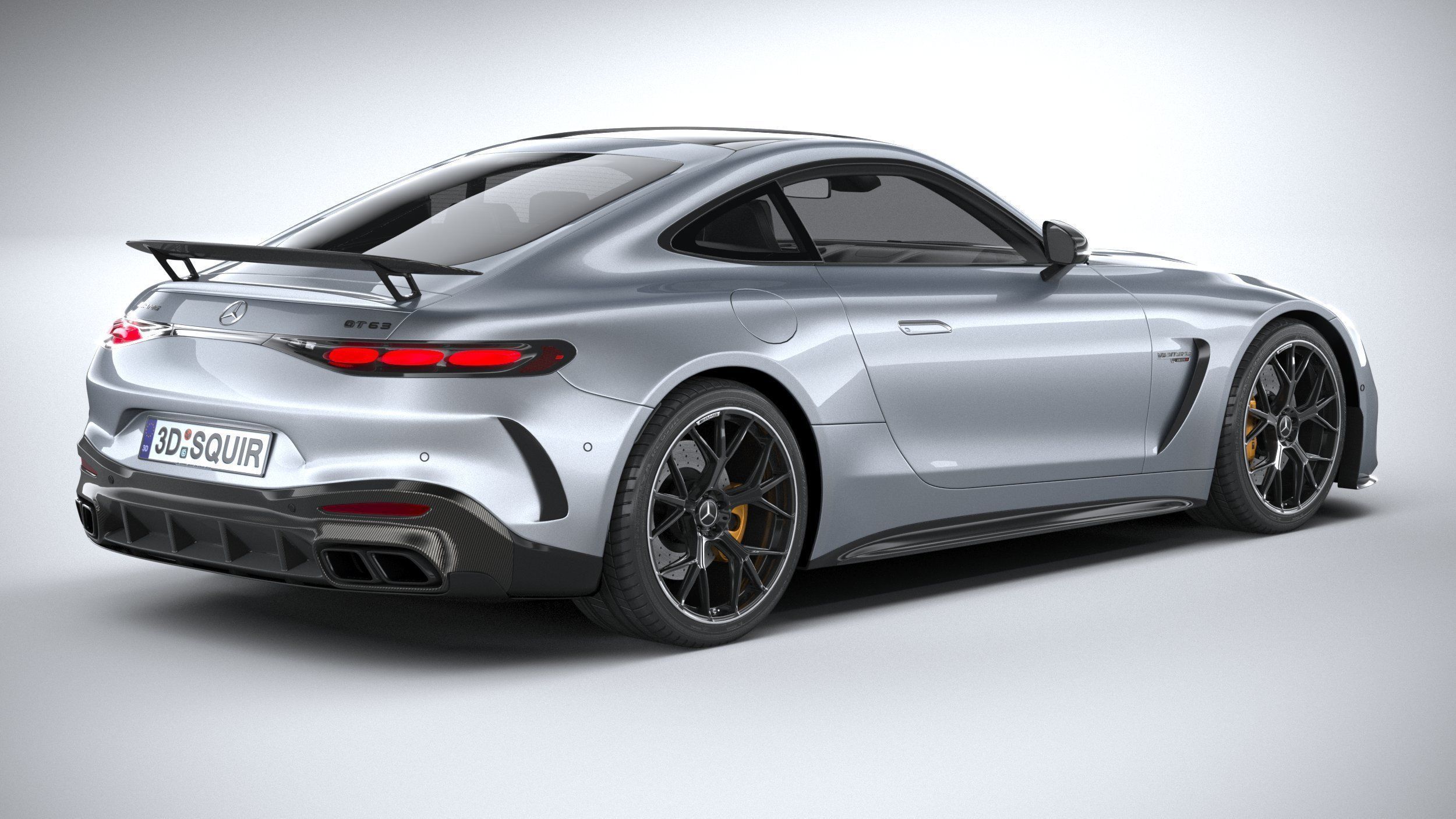 Mercedes-Benz AMG GT Coupe 2024 3D model_17