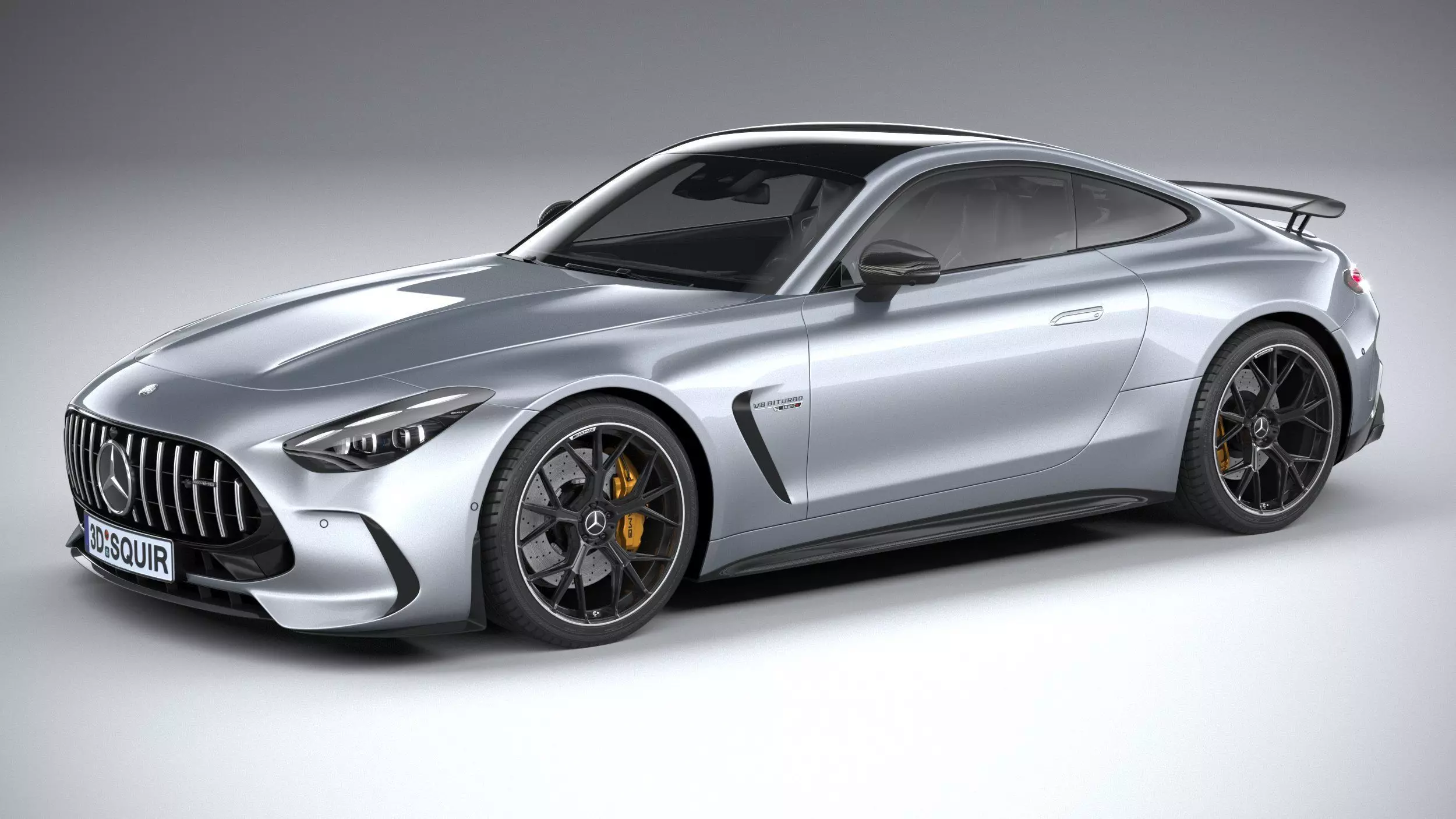 Mercedes-Benz AMG GT Coupe 2024 3D model_0