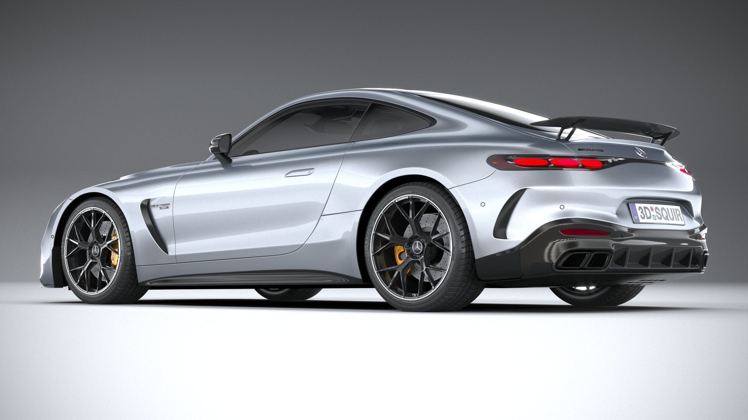 Mercedes-Benz AMG GT Coupe 2024 3D model_5