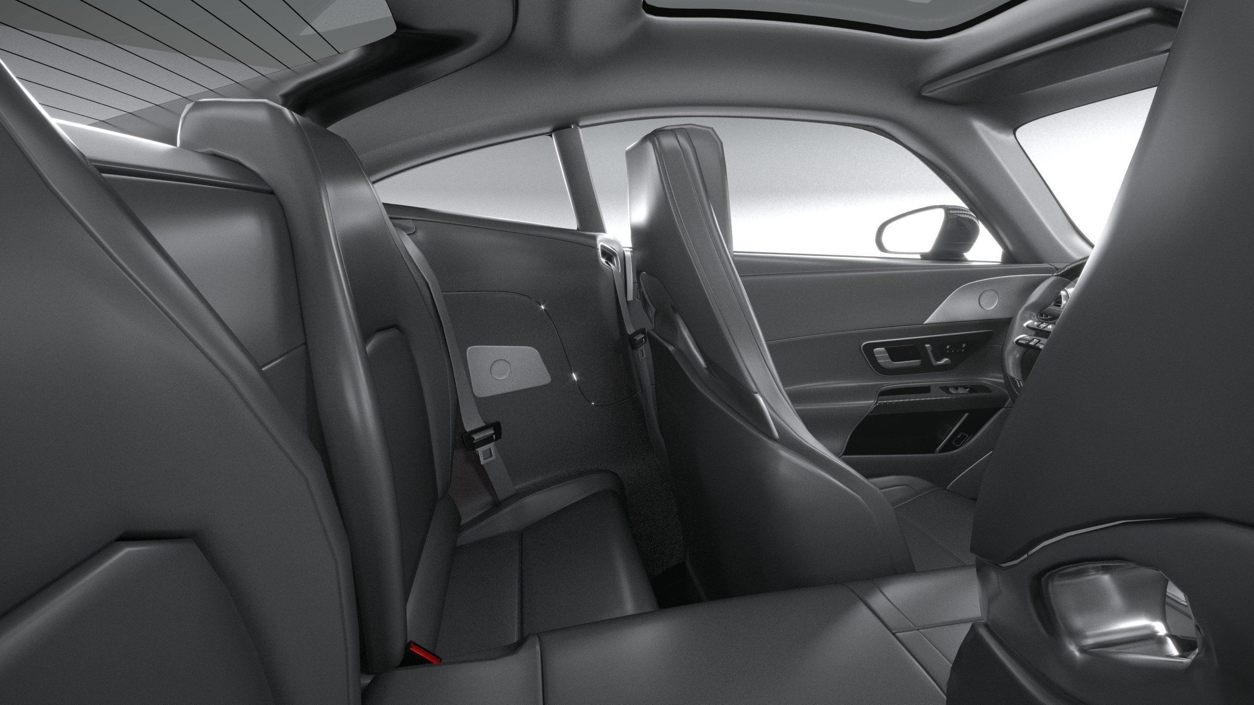 Mercedes-Benz AMG GT Coupe 2024 3D model_29