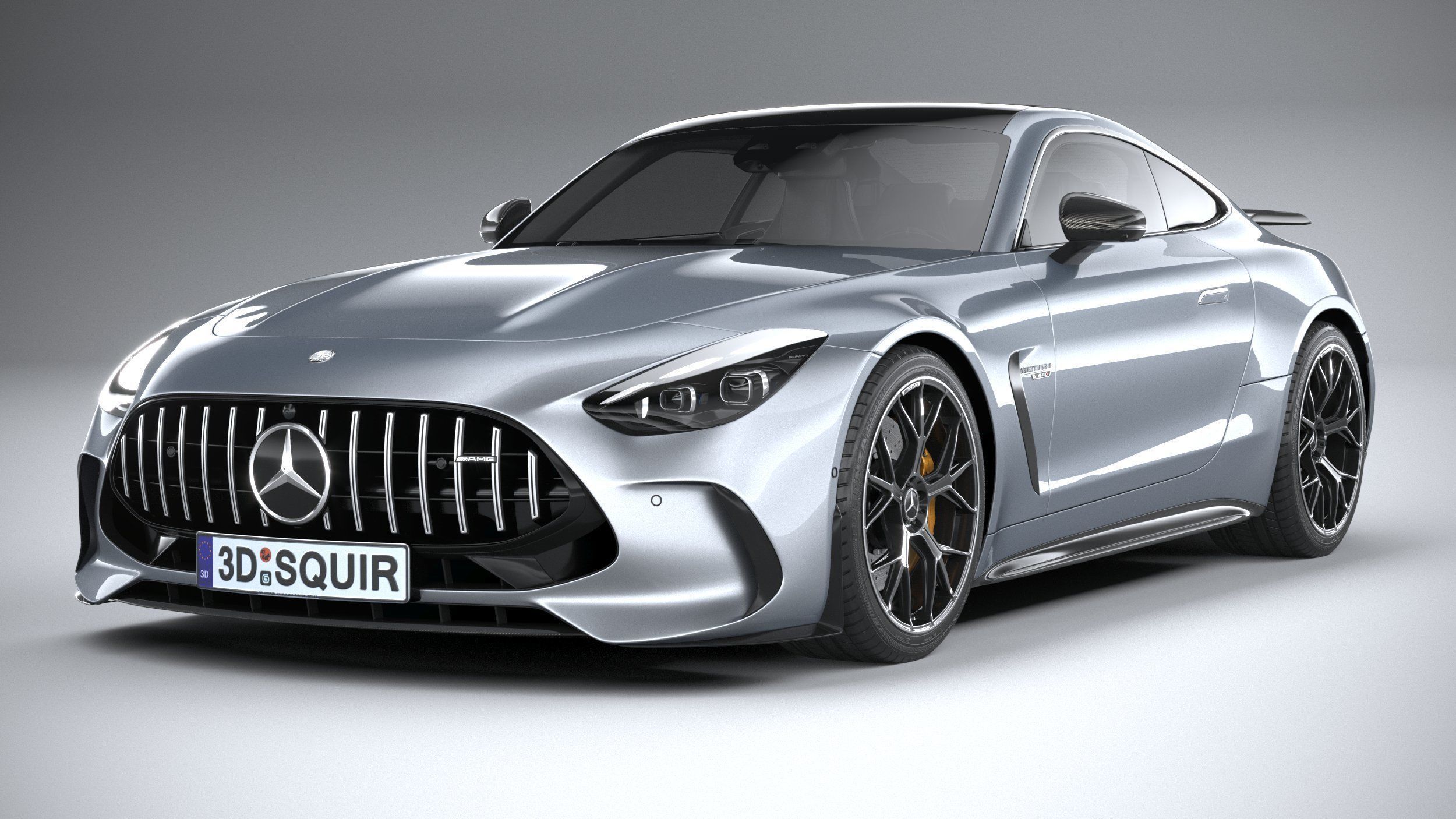 Mercedes-Benz AMG GT Coupe 2024 3D model_2