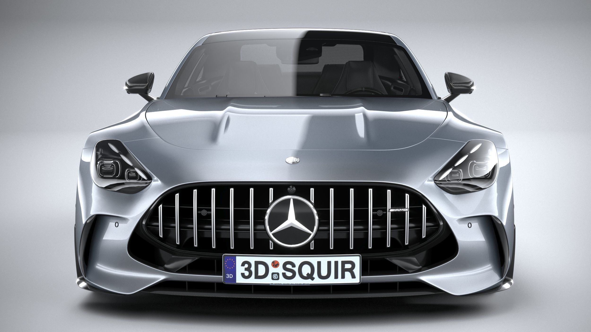 Mercedes-Benz AMG GT Coupe 2024 3D model_13